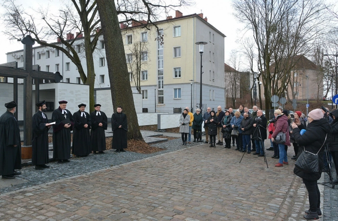 {Specjalną uroczystość zorganizowali olsztyńscy ewangelicy.}